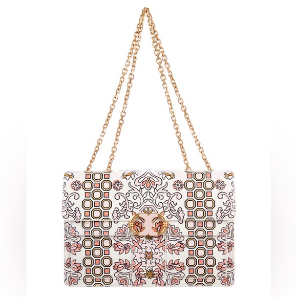 Tory Burch Handbags - Tory Burch Gemini Link Hicks Garden Shoulder Bag
